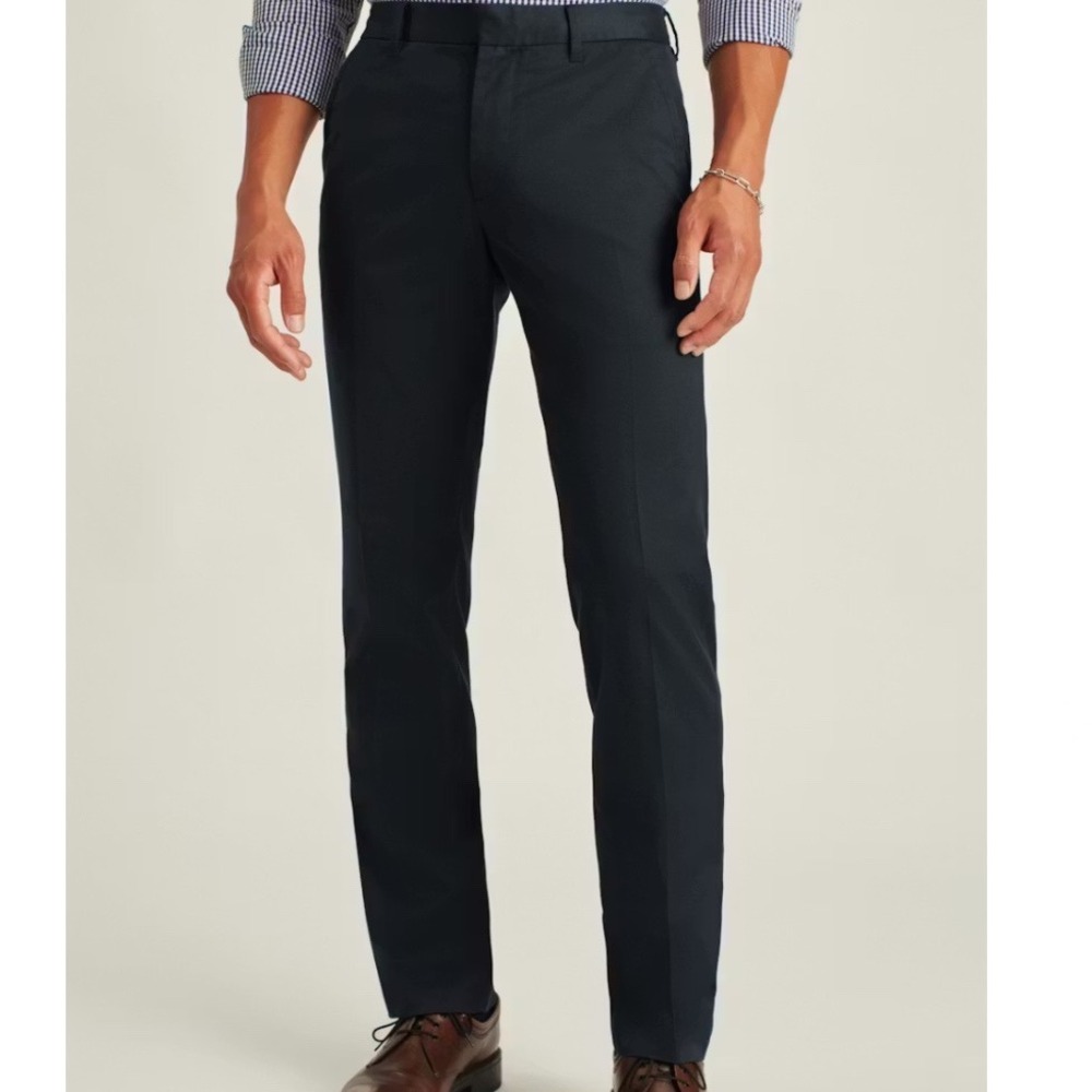 Bonobos Weekday Warrior Slim Fit Dress Pants Navy Blue Chinos  Monday Size 32x36